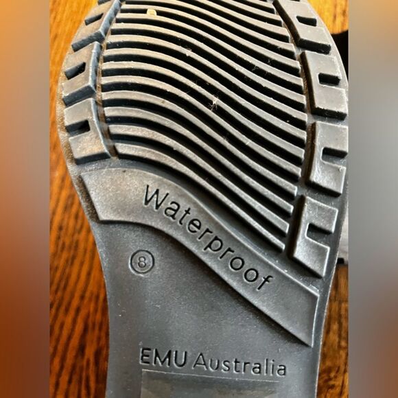 EMU Australia Women's Ellin Rainboot, Silver, size 8 - Picture 3 of 7
